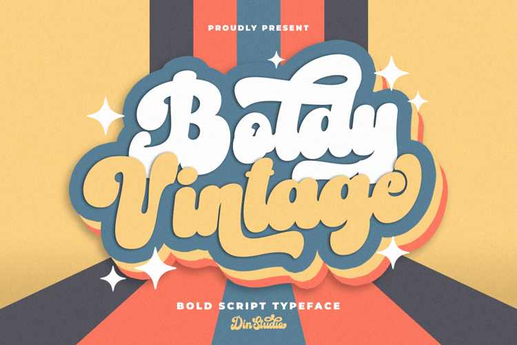 Boldy Vintage Font