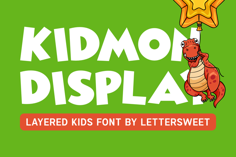Preview of Kidmon Font