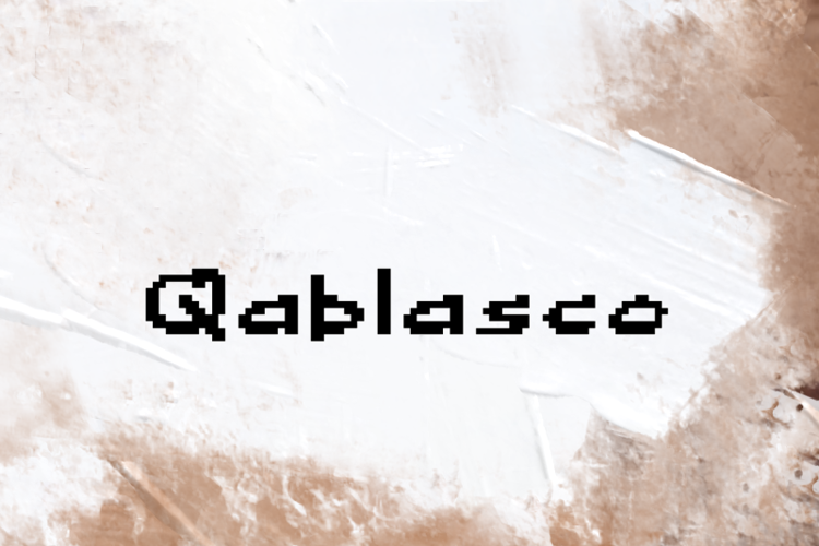 Qablasco Font