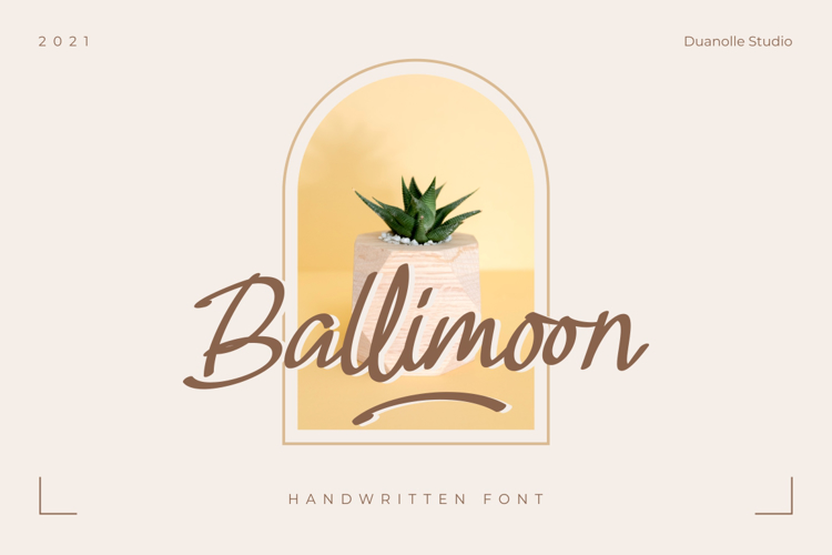 Ballimoon Font