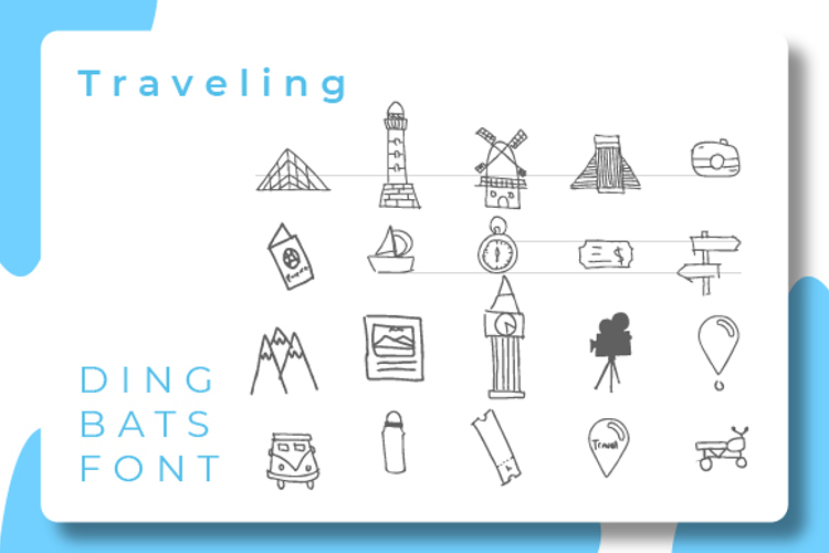 Travelling Font