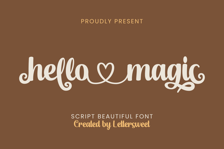 Hello Magic Font