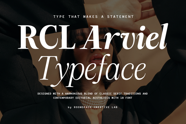 Preview of RCL Arviel Font