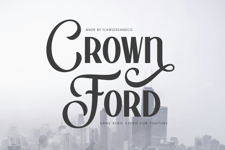 Crown Ford Font | FlawlessAndCo | FontSpace