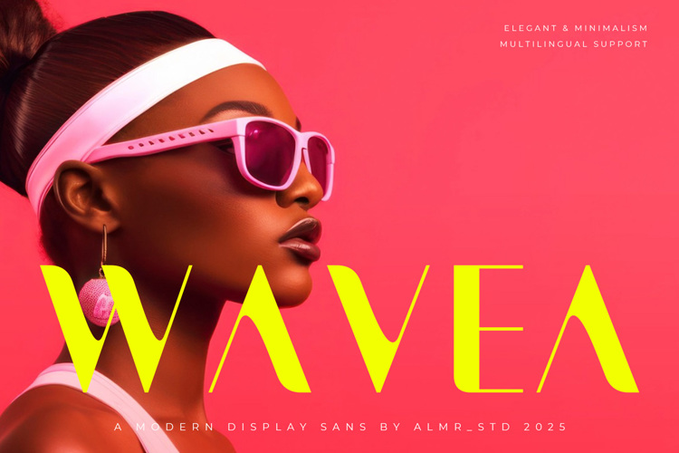 Preview of Wavea Font