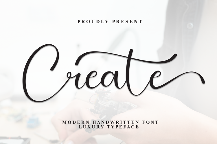 Preview of Create Font