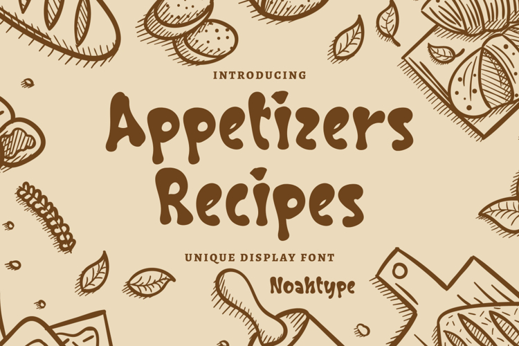 Appetizers R Font