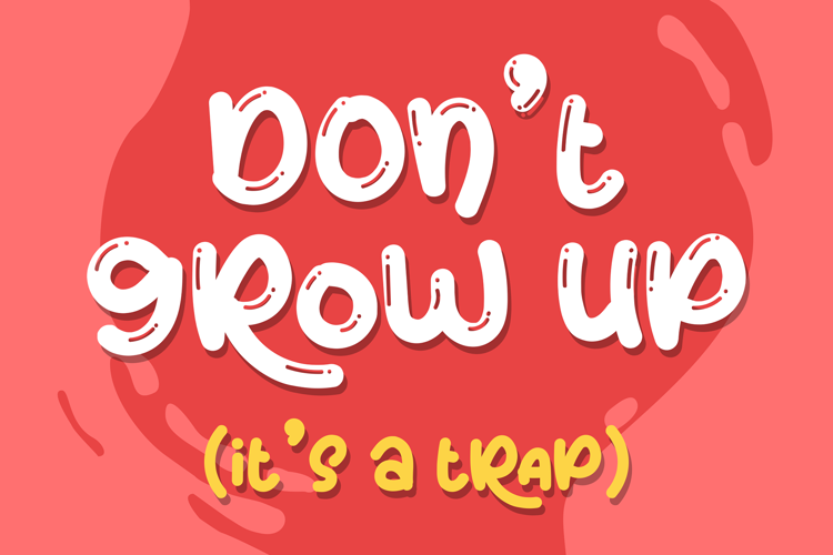 Preview of Fresh Kids Font