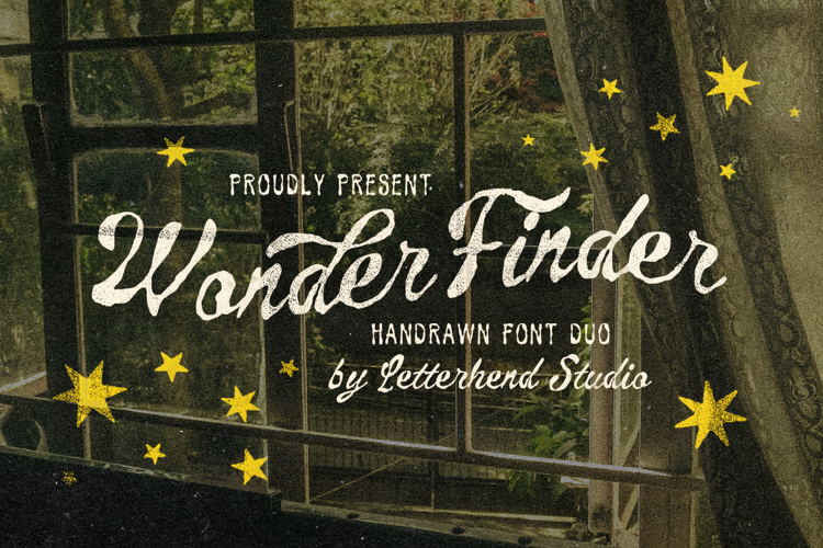 Preview of Wonder Finder Font