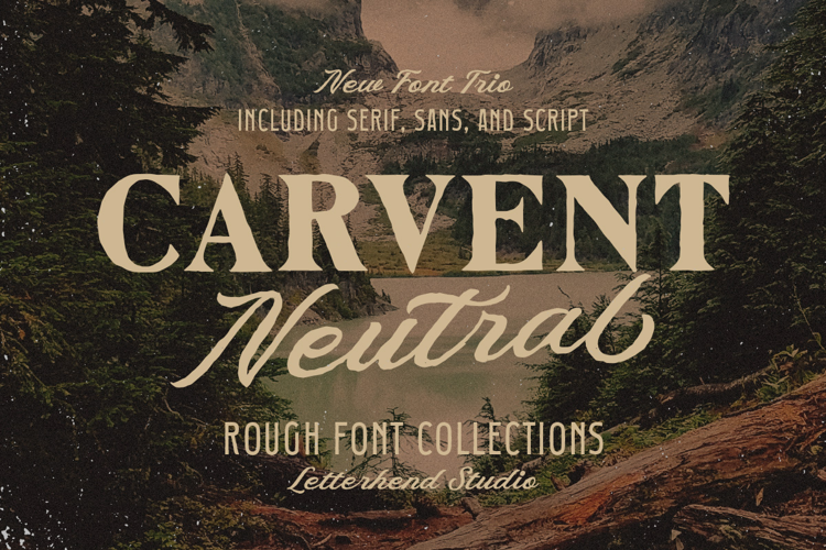 Preview of Carvent Sans Font
