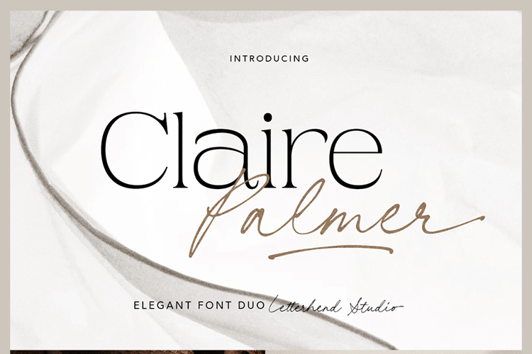 Claire Palmer Serif Font
