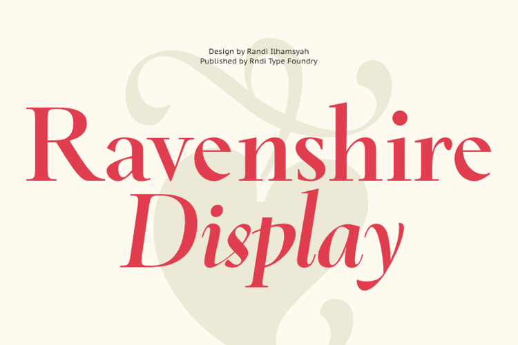 Preview of Ravenshire Font