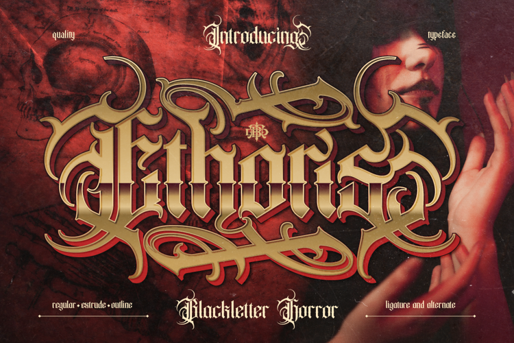Preview of Ethoris Font