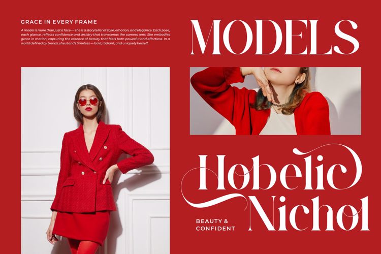 Preview of Vakonie Font