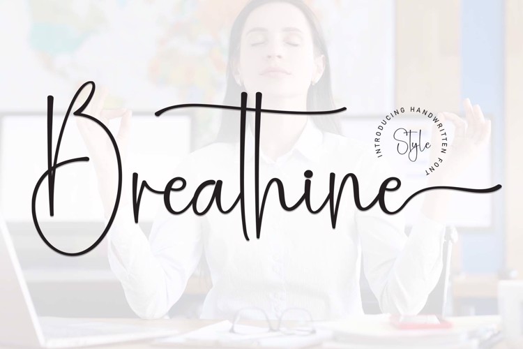 Breathine Font