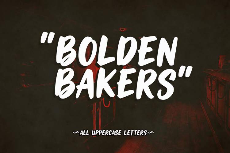 Preview of Bolden Bakers Font