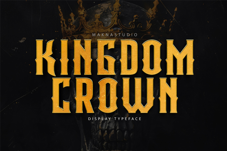 KINGDOM CROWN Font