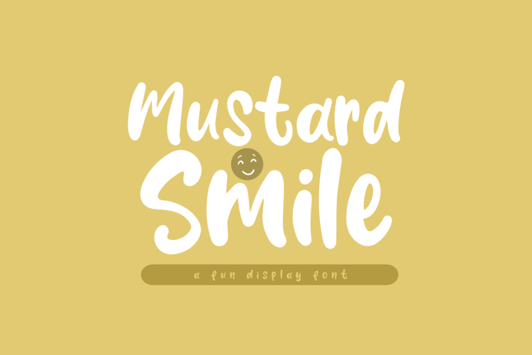 Mustard Smile Font