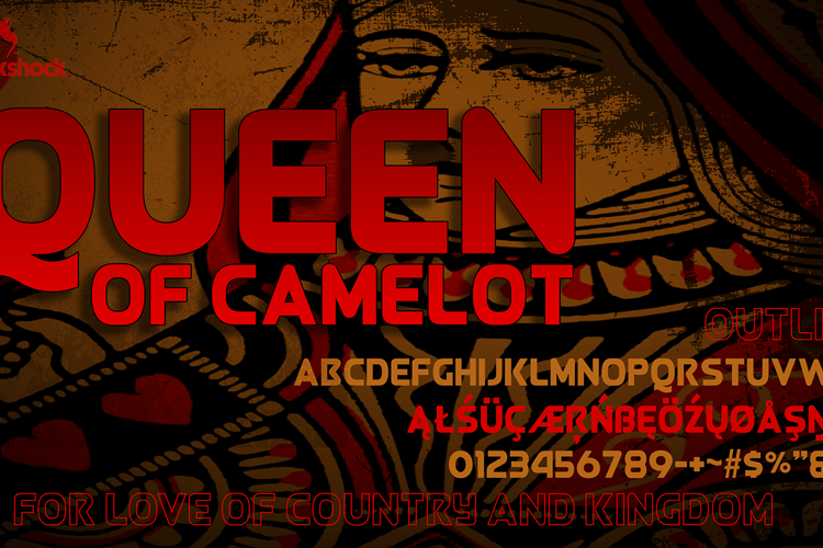 Queen of Camelot Font