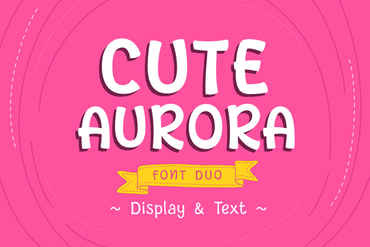 Cute Aurora Font