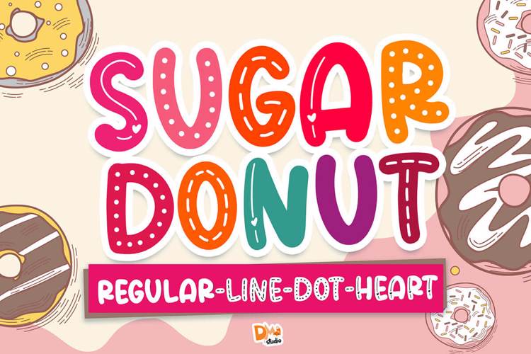Sugar Donut Font