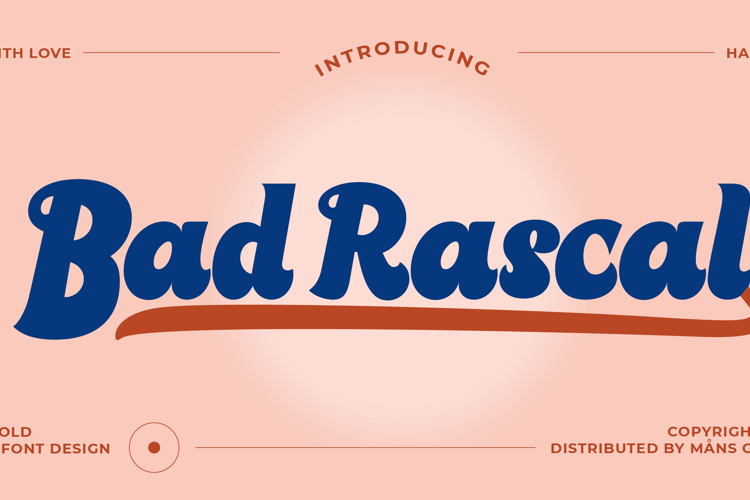 Bad Rascal Font