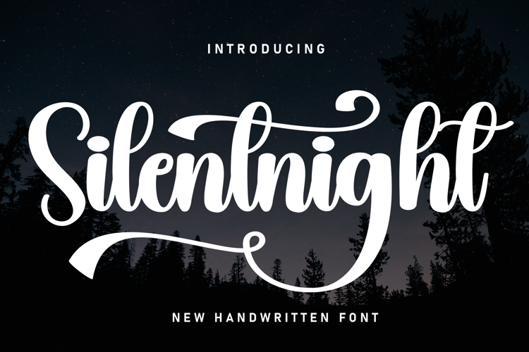 Preview of Silentnight Font