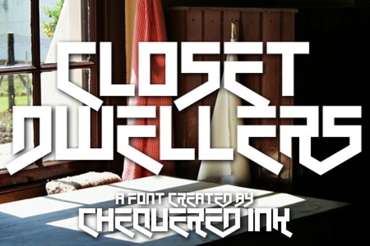 Closet Dwellers Font