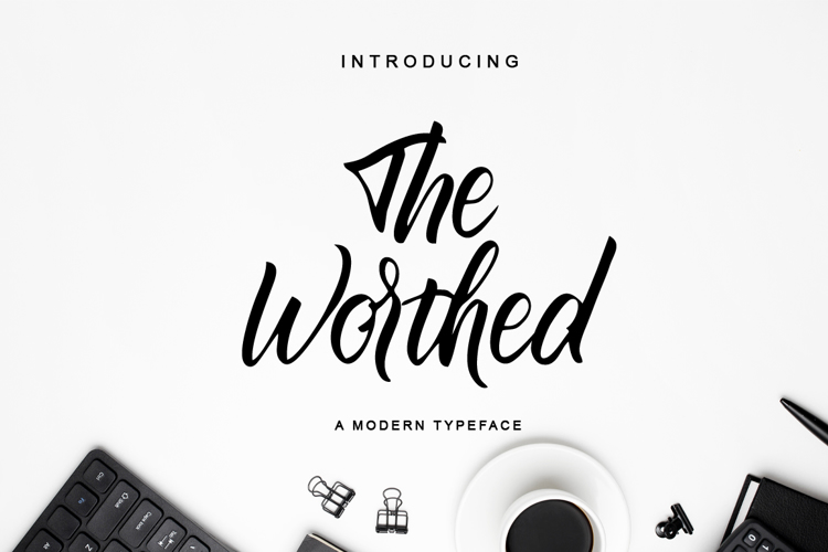 The Worthed Font