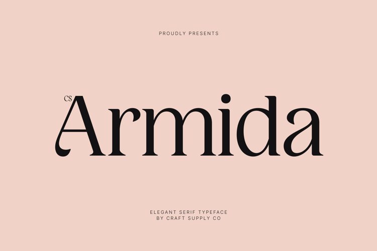 Preview of CS Armida Font