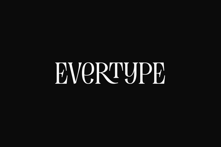 Preview of Evertype Font