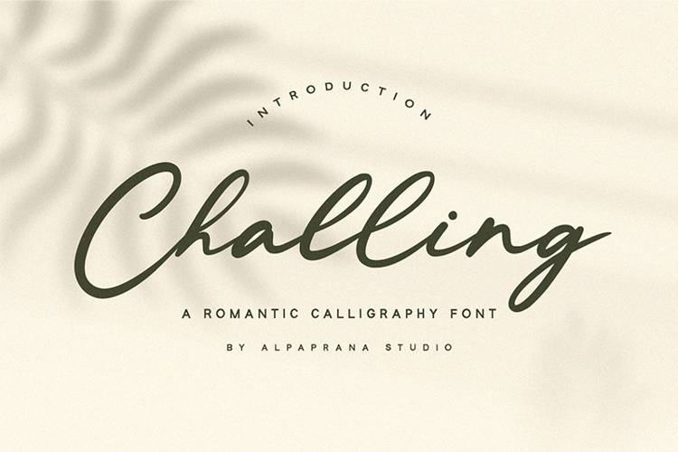 Challing Font