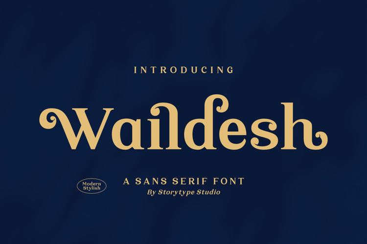 Waildesh Font