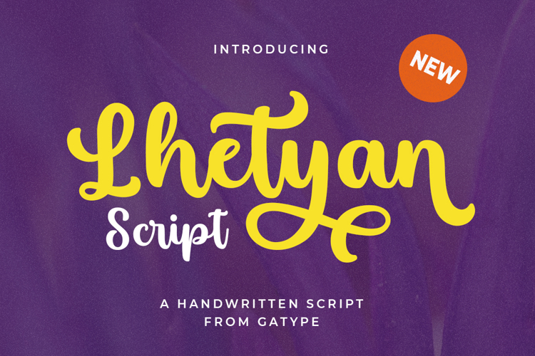 Lhetyan Script Font