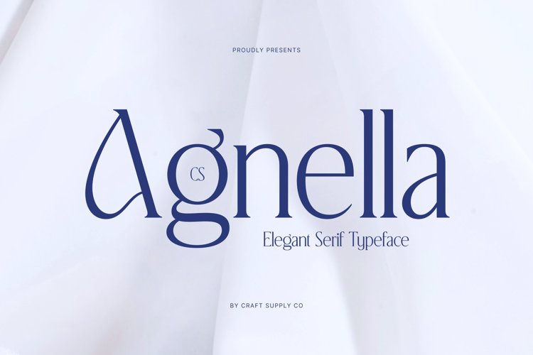 Preview of CS Agnella Font