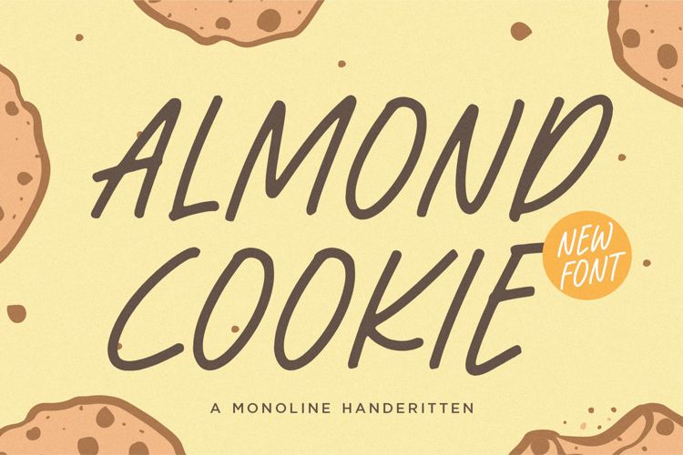 Almond Cookie Font