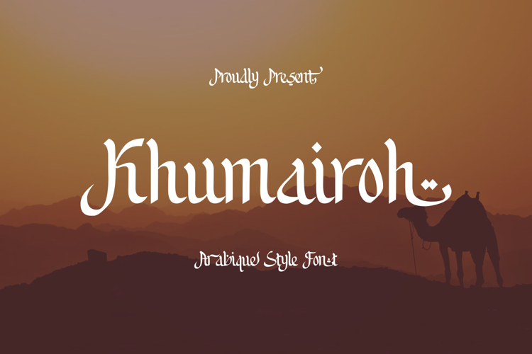Khumairoh Font