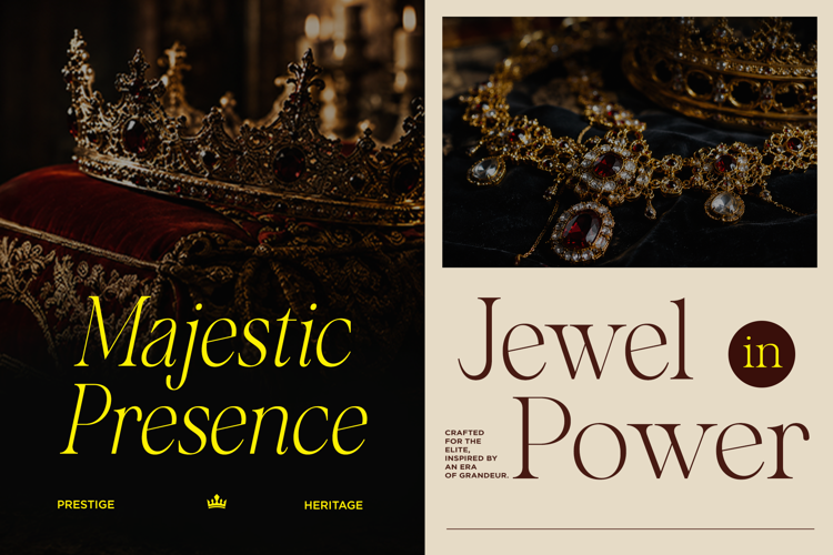 Preview of Crown Monarch Font
