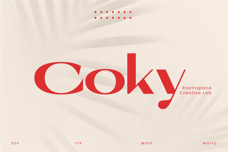 Preview of Coky Font