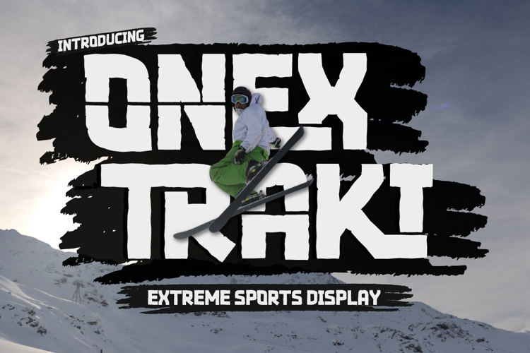 Preview of Onex Traki Font