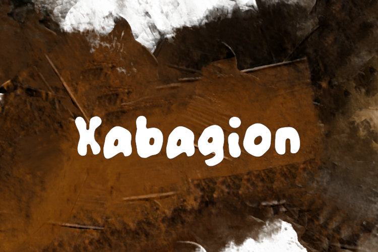 Preview of x  Xabagion Font