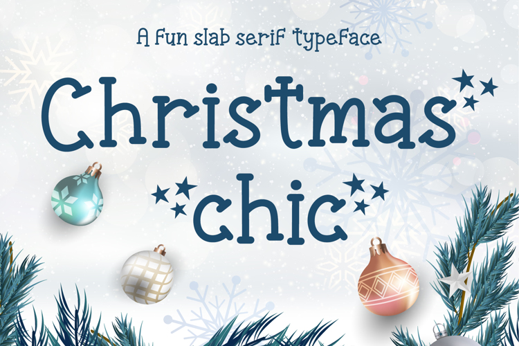 Christmas Chic Font