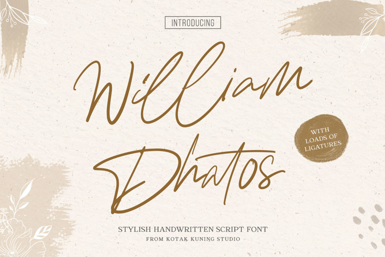 William Dhatos Font