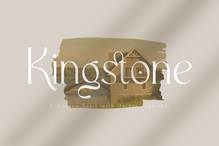 Preview of Kingstone Font
