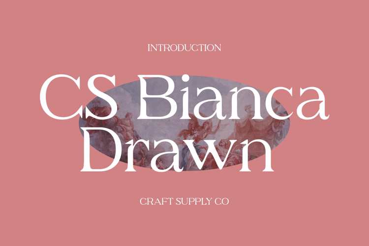 CS Bianca Drawn Font