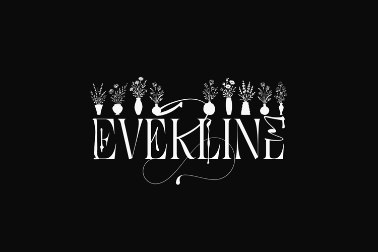 Preview of Everline Font