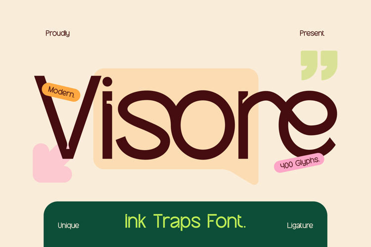 Visore Font