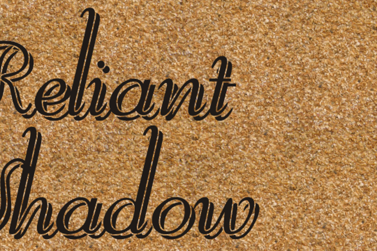 Reliant Shadow Free Font