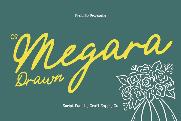 Preview of CS Megara Drawn Font
