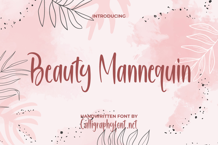 Beauty M Font